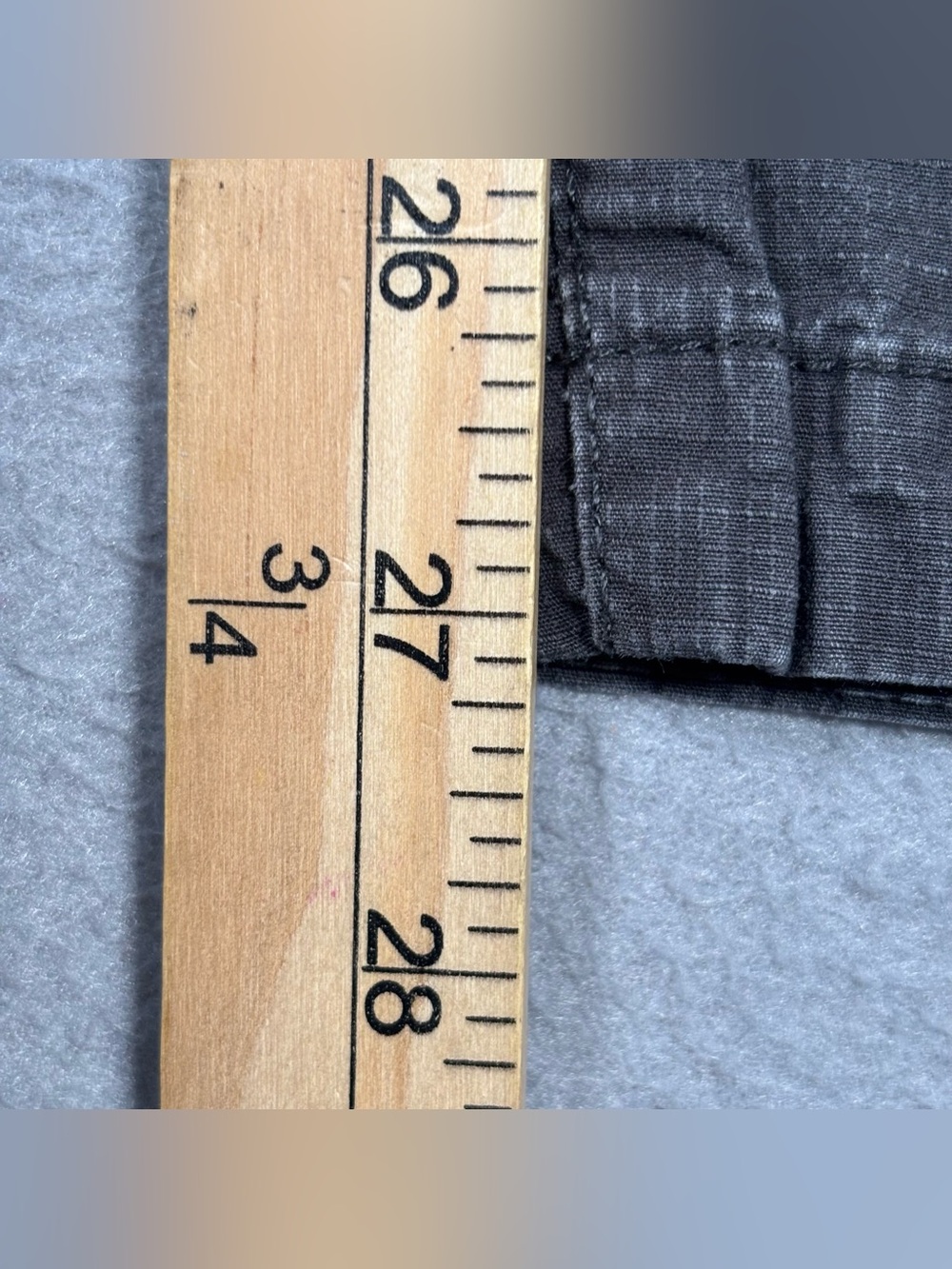 Vuori Ripstop Pants Women’s Size Large Gray Pockets Drawstring Outdoor Hiking - Picture 3 of 14